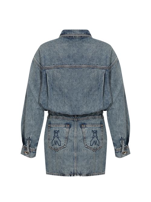 Abito mini chemisier in denim Patrizia Pepe | 8A1607 D108CB05